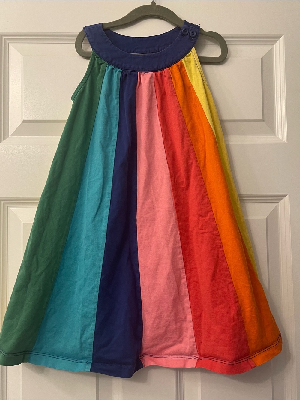 Hanna Andersson rainbow dress 120cm (US 6/7)